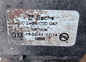 Opel Astra J 4 IV czujnik zawieszenia 2455000047 12779136 12779137 2