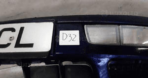 Zderzak przedni przód vw golf iii 3 granat granatowy cabrio cc 2