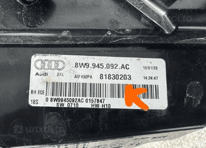 Audi A4 B9 kombi lift 8W9 lampa tylna prawa matrix 20- 3