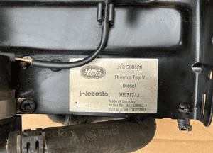 WEBASTO ogrzewanie JEC500820 Land Rover Discovery 3 III 2