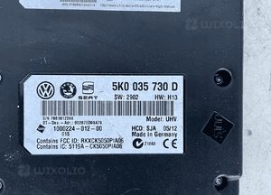 MODUŁ TELEFONU VW SKODA 5K0035730D 3