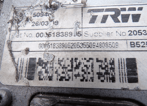 Fiat bravo ii wspomaganie elektryczne kolumna oryginał 00051838905 2