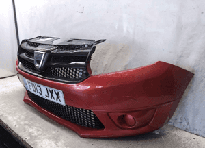 Zderzak przód przedni dacia sandero 2 ii TEB76 bordo bordowy 2