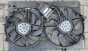 Audi A4 B8 1.8 TFSI wentylatory chłodnicy wentylator moduł 8K0121003M 1