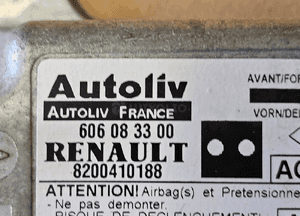 Renault Kangoo I  moduł sensor sterownik poduszek airbag 8200410188 2