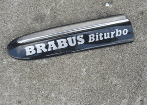 MERCEDES S 220 listwa błotnika przedniego brabus