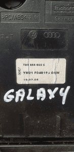 Schowek uchwyt na kubek Ford Galaxy 7M5858602C 5