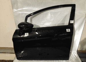 Drzwi przód przednie lewe do ford fiesta MK7 vii 5D 5 drzwi hb D9 czarne 1
