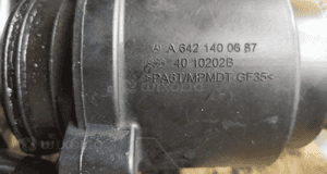 MERCEDES  Ml gl s r odma silnika 320 cdi 642 tłumik szmerów 211 219 3