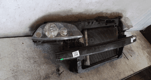 ^ PAS PRZEDNI SEAT IBIZA III 3 BELKA WZMOCNIENIE CZOŁOWE CHŁODNICA WODY WENTYLATOR KOMPLET 3