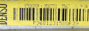 Citroen C5 I II 1.8 2.0 16V chłodnica wody 9681231580 9657576780 4