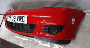 Zderzak przód przedni opel meriva a i 1 lift fl Y547 czerwony 4