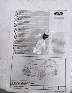 Ford b-max 12-17 chlapacz lewy prawy tył komplet nowy oryginał 7
