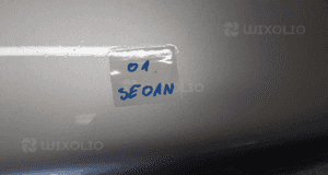 Klapa tył bagaznika sedan audi A8 D2 LY7W srebrny lampy 2