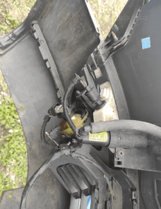 Vw passat B6 2005 - 2010 zderzak przód przedni kompletny xenon spryski 10