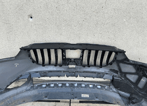 Zderzak przód przedni bmw X1 U11 x-line  nerki spoiler dół cały 9