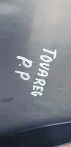 Listwa progowa osłona słupka prawa VW Touareg 7L0853370 5