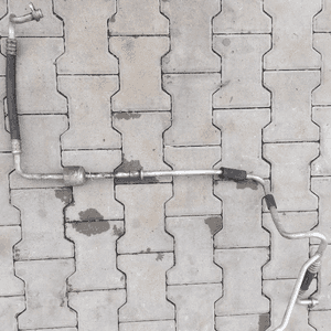 Peugeot 407 2.0 HDI Przewód rurka klimatyzacji 4