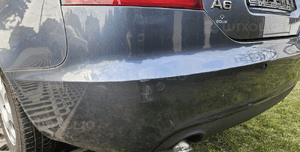Audi A6 C6 sedan zderzak tył tylny  LZ7R PDC 1