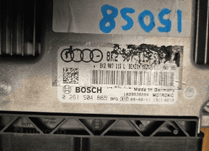 Komputer 8K2907115S 8K2907115L 0261S04865 Moduł Sterownik Silnika Silnik 2.0 TFSI Benzyna Audi A4 B8 A5 8T 3