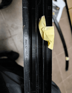 Spojler lotka dyfuzor audi A5 S5 8W 8W6 B9 nowy oe oryginał 3