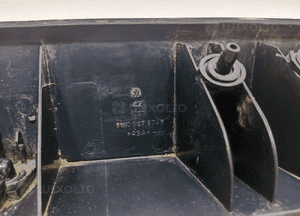 Blenda listwa tablicy rejestracyjnej volkswagen transporter T5 7H0827574F 5