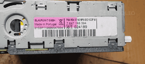 Radio radioodtwarzacz oryginał Citroen C5 III 9663080277 7