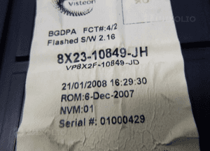 Jaguar xf X250 2.7D licznik zegary ang 7