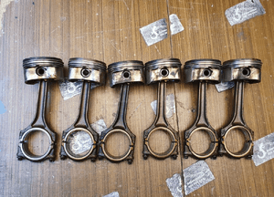 Tłok Tłoki 078M Korbowód Panewki 3.0 V6 ASN Audi A4 B6 A6 C5 VW 26