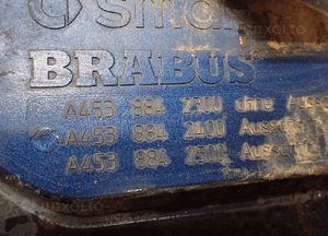 ZDERZAK TYŁ SMART FORTWO A453 BRABUS 11