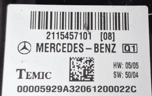 Mercedes-Benz W211 Skrzynka / Moduł BEZPIECZNIKÓW SAM 2115457101 4