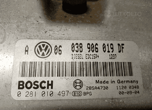 Komputer sterownik silnika VW Golf IV 4 1.9 TDI 038906019DF 4