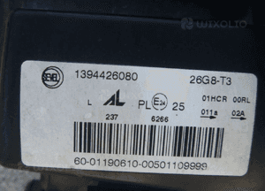 Fiat ducato boxer jumper lampa lewa jasna zwykła oryginał 6