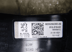 Peugeot 308 iii T10 21- lampa lampy prawy tył tylne komplet oryginał 15