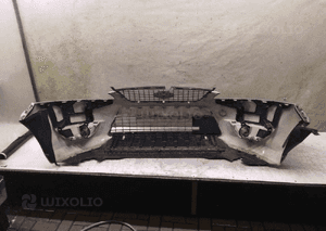 Zderzak przód przedni do ford mondeo MK4 iv 58 srebrny halogeny 5