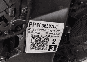 Tapicerka boczek drzwi prawych przód przednich audi Q3 03G130073D uk 6