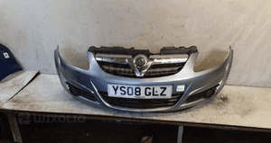 Zderzak przód przedni opel corsa d Z163 szary 1