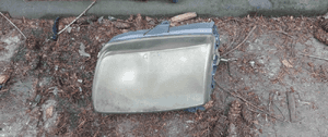 Przod przednia lampa lewa volkswagen polo 6N2 2