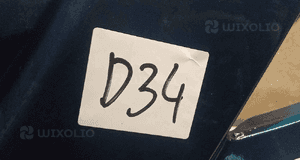 Zderzak przód przedni do mazda 3 5D 5 drzwi hb 34J niebieski spryskiwacze lamp xenon halogeny 4