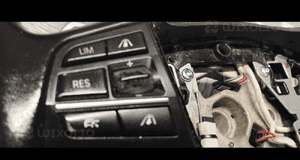 Bmw F10 F11 kierownica multifunkcja łopaktki skóra 6