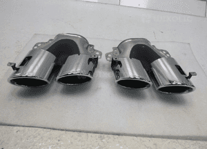 MERCEDES 290 167 177 118 247 AMG CLA GLE KOŃCÓWKA NAKŁADKA WYDECHU RURY WYDECHOWEJ NAPIS AMG KOMPLET ORYGINAŁ 3