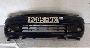 Zderzak przód przedni citroen xsara picasso lift fl kpkd granat granatowy halogeny 1