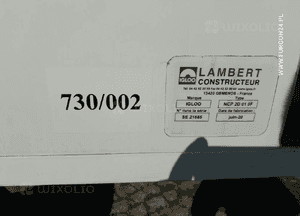 Kontener izoterma chłodnia lambert 2020R no 730/002 11