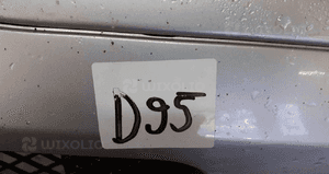 Zderzak przód przedni do mercedes W203 halogeny srebrny 744 2