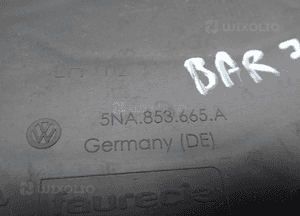 Vw tiguan ii kratka zderzaka lewa przód 5NA853665A radom 3