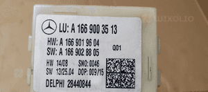 Moduł sterownik klapy bagażnika Mercedes GL X166 W166 A1669003513 4