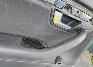 Boczek Boczki Drzwi Czarny Welur Soul Komplet Korbka Tyl Audi A4 B6 B7 EUROPA 25