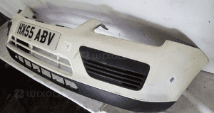 Zderzak przód przedni do ford focus MK2 ii N8 biały 4