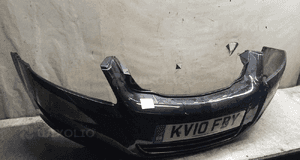 ^ ZDERZAK PRZÓD PRZEDNI OPEL ZAFIRA B II LIFT FL Z168 SZARY GRAFITOWY PDC CZUJNIKI HALOGENY 2