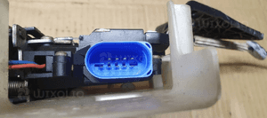 Zamek drzwi lewy przód 9 PIN VW Touareg 3D1837015 4